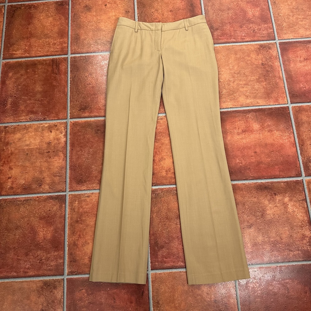 Paul & Joe Khaki Soft Wool Stretch Dress Pants - Picture 2 of 7